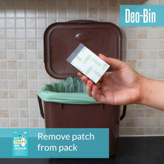Deobin Traps Bin Odour Instant Capture Interior Absorbing Bins Easy Peel Place