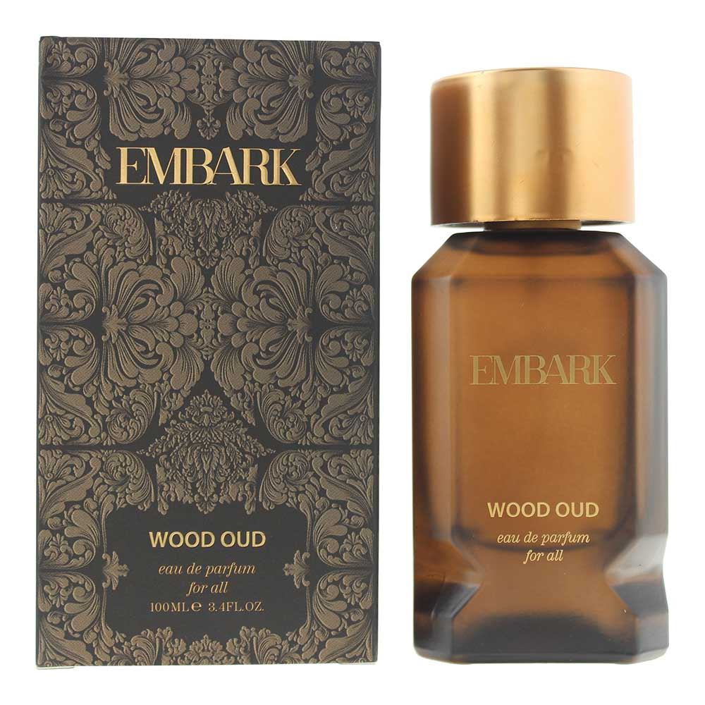 Embark Wood Oud Eau de Parfum 100ml Unisex Fragrance Spray