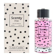 Louis Cardin Scenty Pink Eau de Parfum 100ml Unisex Fragrance Spray