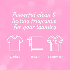 Asevi Laundry Detergent Rosehip 40 Washes Care Softness Fabric Liquid 2.4L