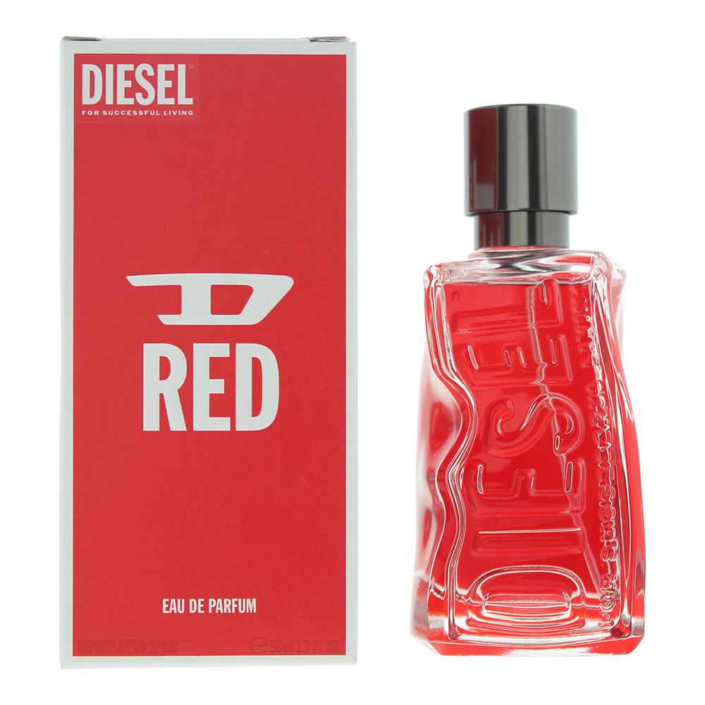 Diesel D Red Eau de Parfum 50ml Mens Fragrance Spray