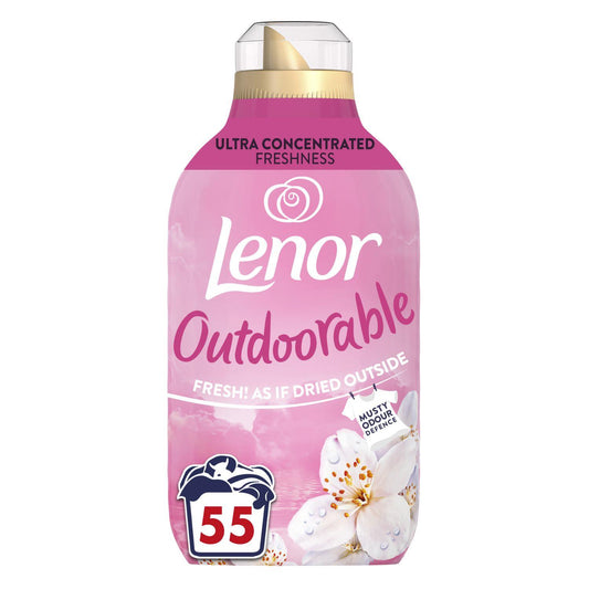 Lenor Outdoorable Fabric Conditioner Dreamy Jasmine Liquid 55 Washes 770ml