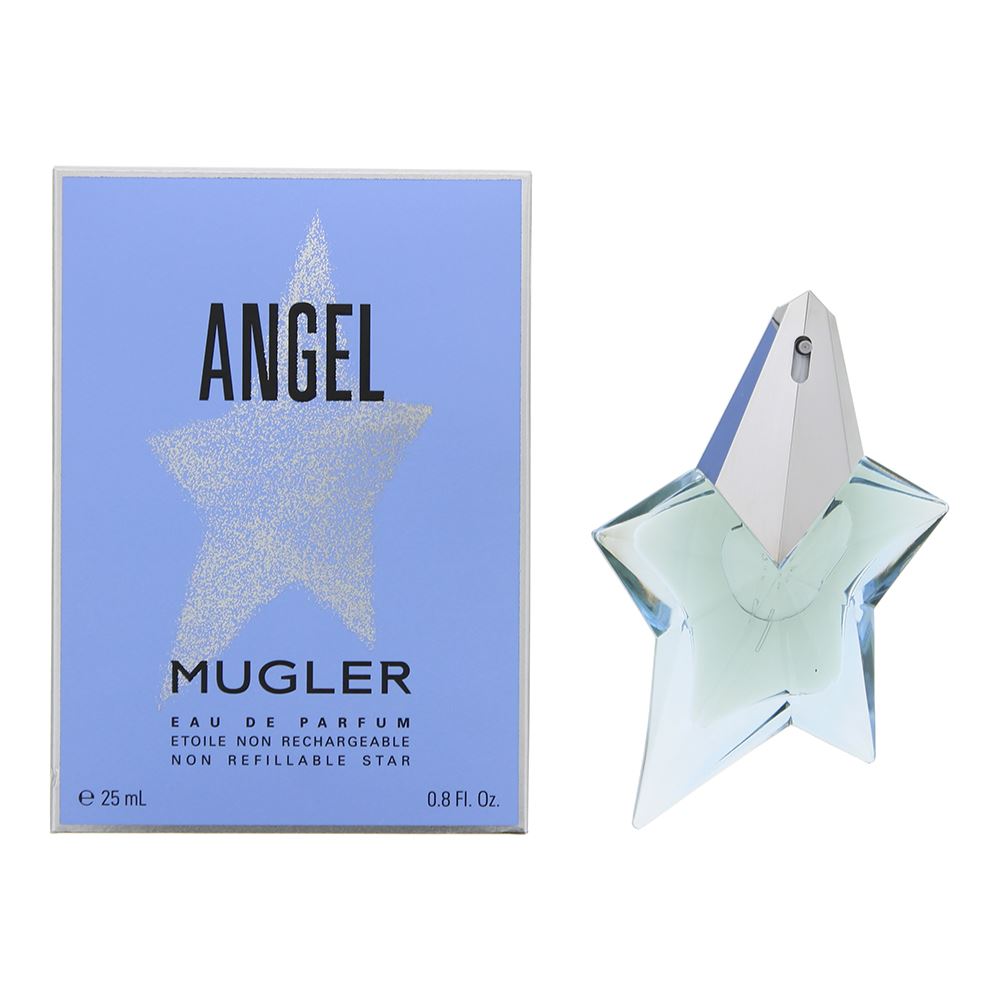 Mugler Angel Non Refillable Eau de Parfum 25ml Womens Fragrance Spray