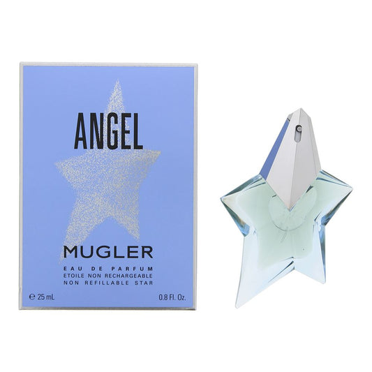 Mugler Angel Non Refillable Eau de Parfum 25ml Womens Fragrance Spray