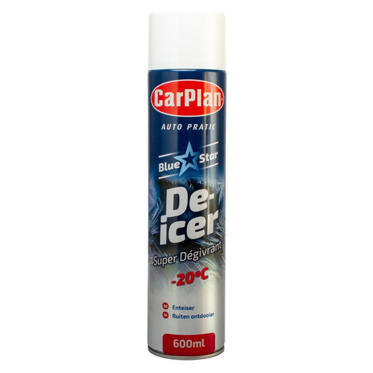 Carplan De Icer Spray Car Window Windscreen Frost Snow Ice Remover 600ml