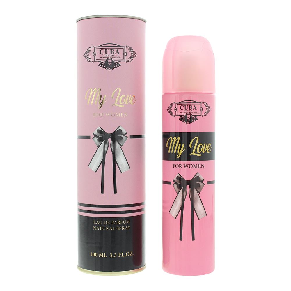 Cuba My Love For Women Eau de Parfum 100ml Womens Fragrance Spray