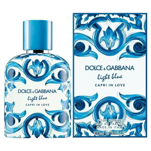 Dolce & Gabbana Light Blue Capri In Love Men Eau De Parfum 100ml Spray