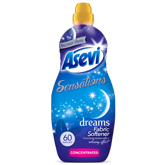 Asevi Fabric Softener Concentrate Dreams Laundry Liquid 60 Washes 1.32L