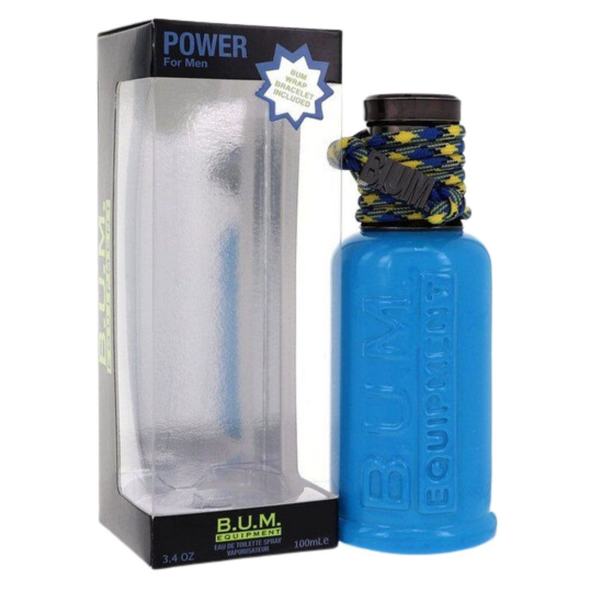 BUM Equipment Power Wrap Bracelet Eau de Toilette 100ml Mens Fragrance Spray