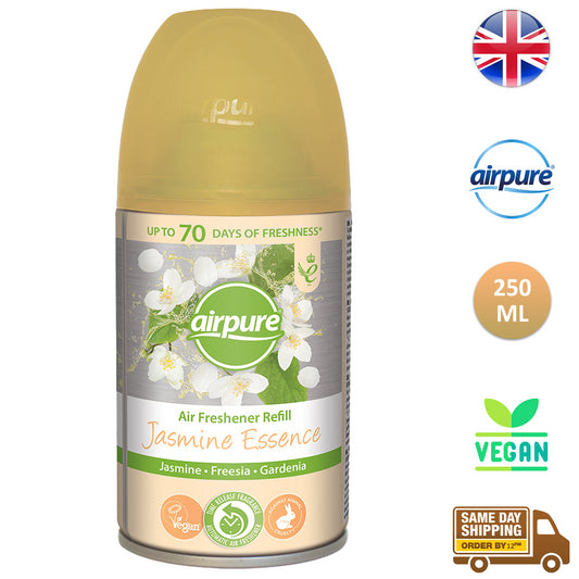 Airpure Air Freshener Refills Home Room Fragrance Spray Jasmine Essence 250ml