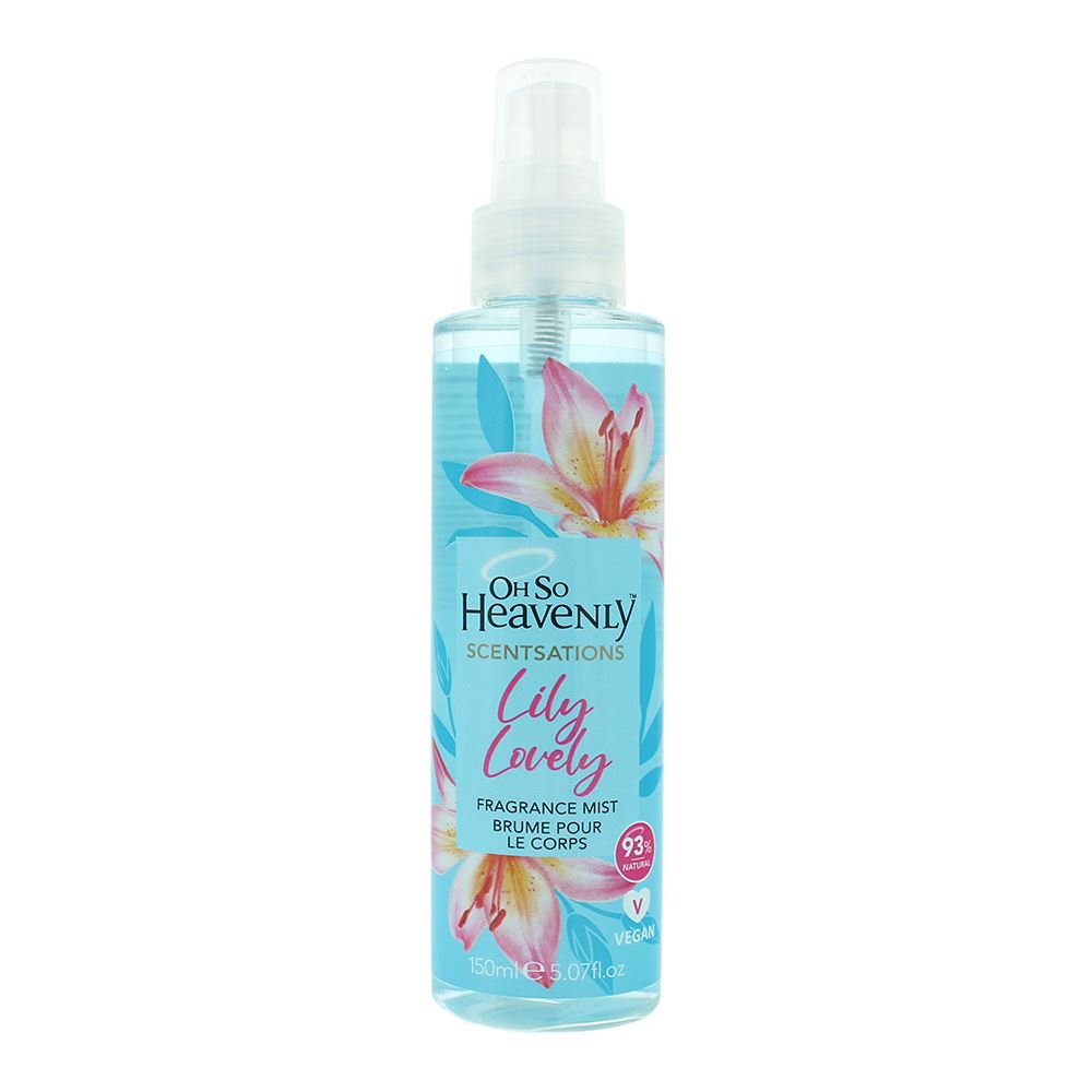 Oh So Heavenly Scentsations Lily Lovely Fragrance Mist for Womens 150ml