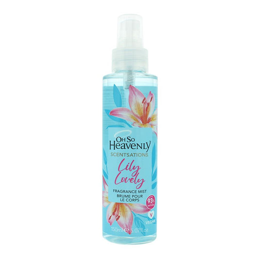 Oh So Heavenly Scentsations Lily Lovely Fragrance Mist for Womens 150ml