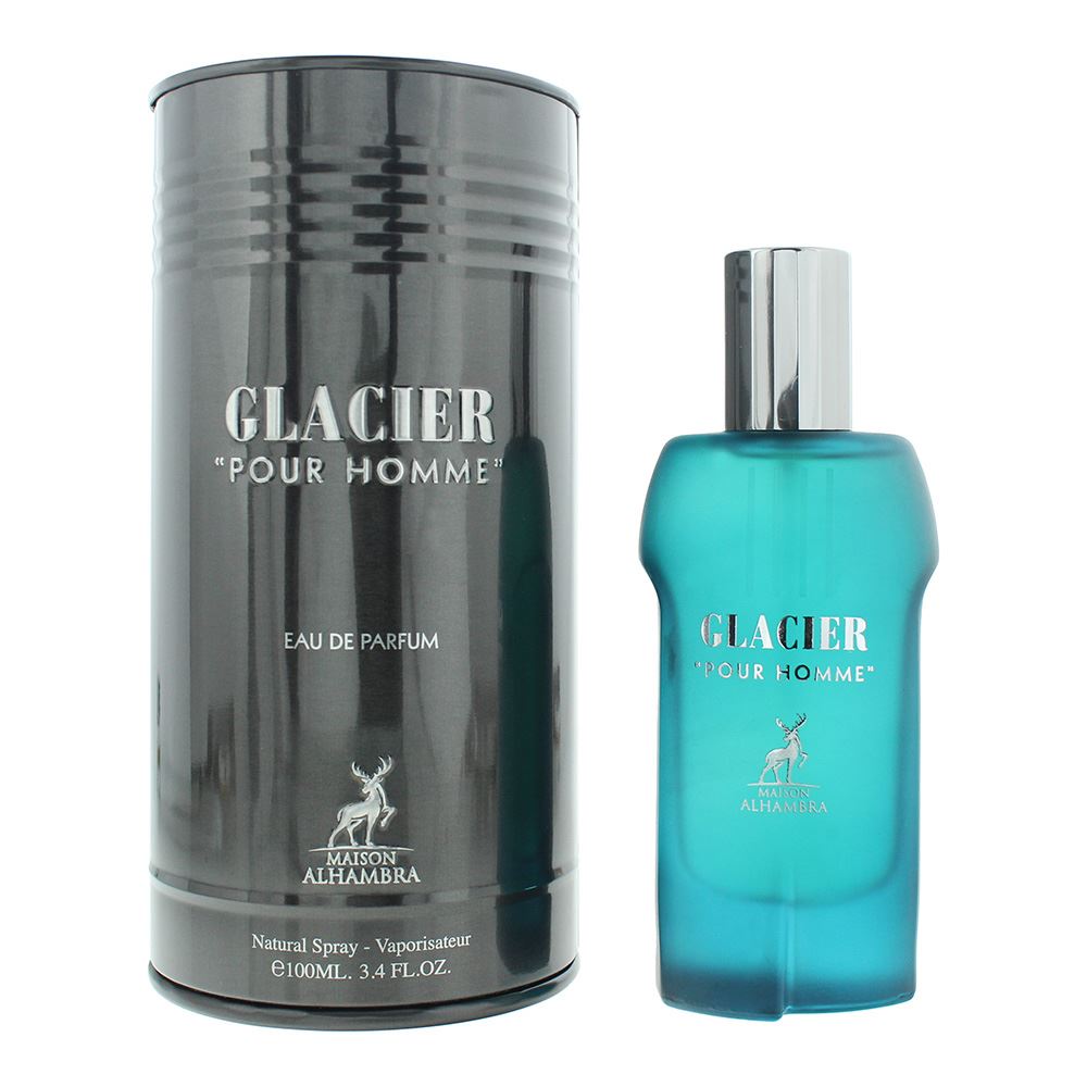 Maison Alhambra Glacier Pour Homme Eau de Parfum 100ml Mens Fragrance Spray