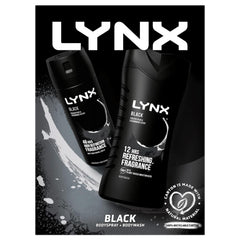 Lynx Black The Sidekick Body Wash & Spray Duo Gift Set For Him
