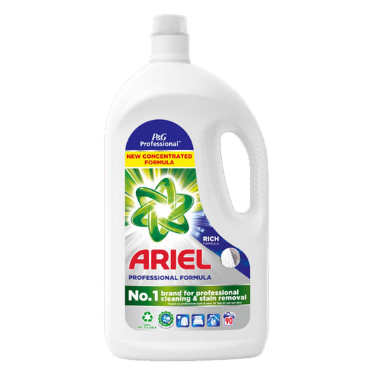 Ariel Professional Concentrated Laundry Detergent Washing Liquid Original 90W