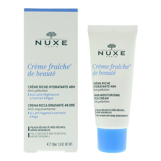 Nuxe Creme Fraiche De Beaute Rich Moisturizing 48H Cream 30ml