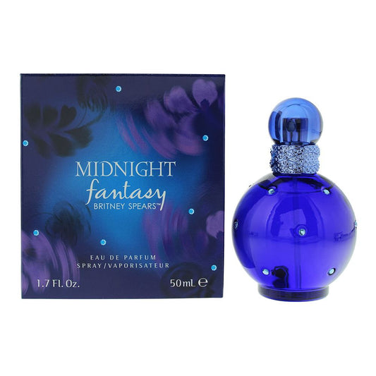 Britney Spears Midnight Fantasy Eau de Parfum 50ml Womens Fragrance Spray