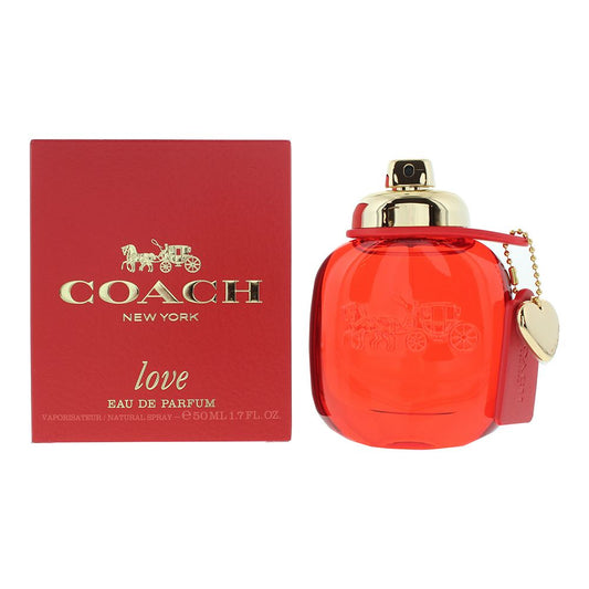 Coach Love Eau de Parfum 50ml Womens Fragrance Spray