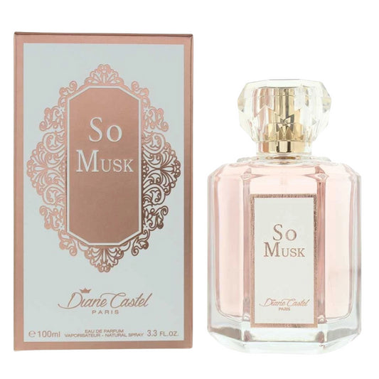 Diane Castel So Musk Eau de Parfum 100ml Spray Unisex Fragrance