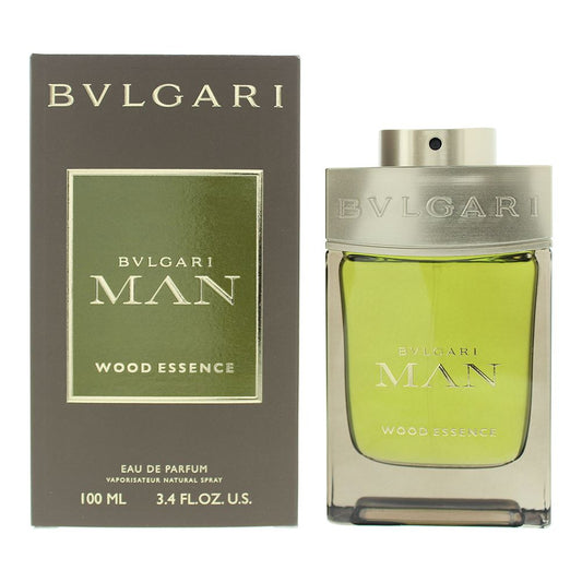 Bulgari Man Wood Essence Eau de Parfum 100ml Spray For Mens Fragrance