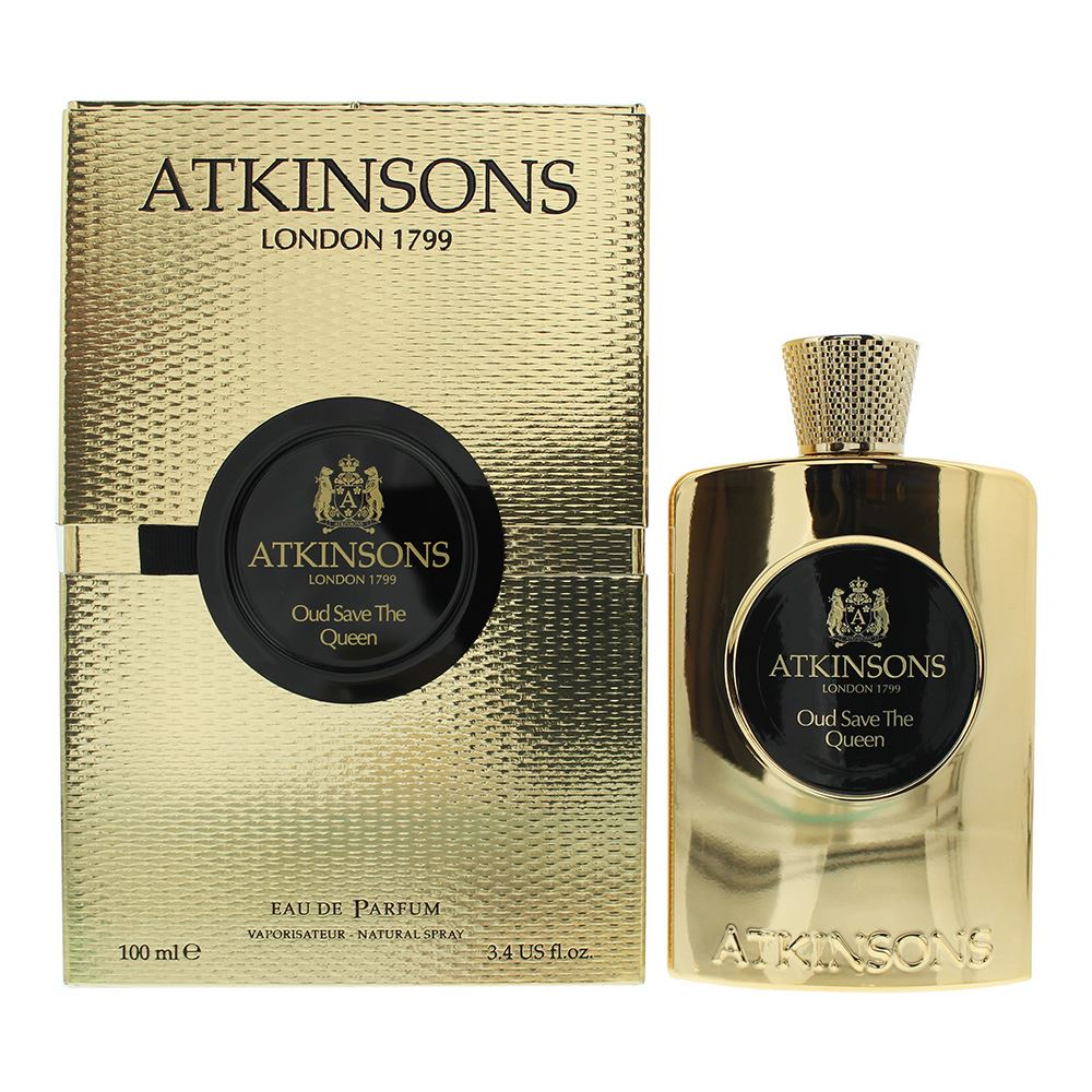 Atkinsons Oud Save The Queen Eau de Parfum 100ml Unisex Fragrance Spray
