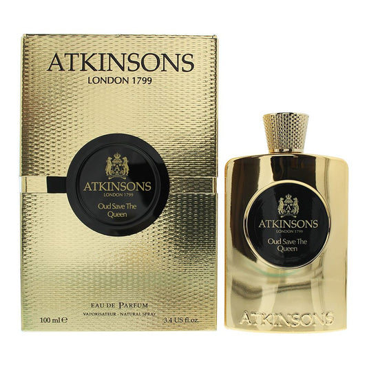 Atkinsons Oud Save The Queen Eau de Parfum 100ml Unisex Fragrance Spray