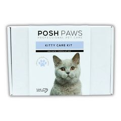 Posh Paws Professional Pet Kitty Care Kit 5Pcs Cleans Germs