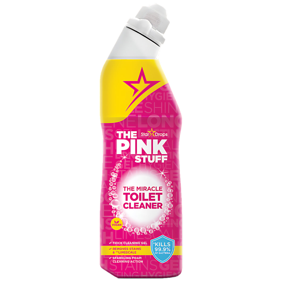 The Pink Stuff Miracle Toilet Cleaner Thick Cleaning Action Gel 750ml Limescale