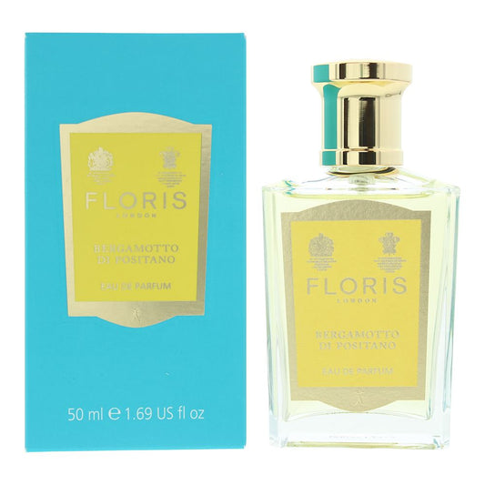 Floris Bergamotto Di Positano Eau de Parfum 50ml Unisex Fragrance Spray