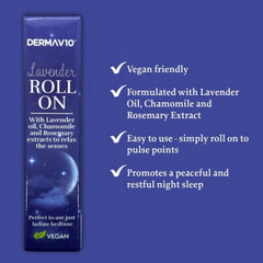 DermaV10 Sleep Lavender Bundle 3 Pcs Spray Roll On Oil Patches