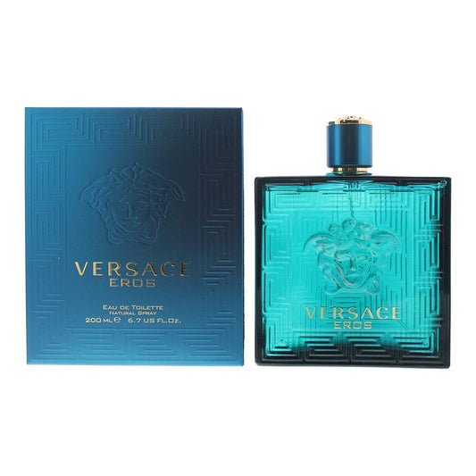 Versace Eros Eau de Toilette 200ml Mens Fragrance Spray