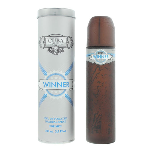Cuba Winner For Men Eau de Toilette 100ml Mens Fragrance Spray