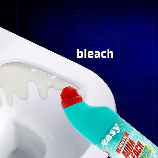 Easy Aqua Premium Multi Surface Bleach Toilets Sinks Tiles Floors Surfaces 750ml