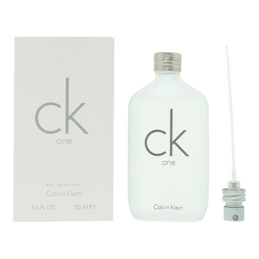 Calvin Klein Ck One Eau de Toilette 50ml Unisex Fragrance Spray
