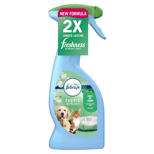 Febreze Fabric Refresher Fresh Scent Long Lasting Freshness Fights Odours 375ml