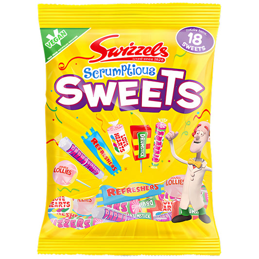 Swizzels Scrumptious Sweets Mix Sweet Vegan Candy 173G