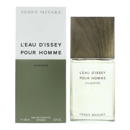Issey Miyake L'eau D'issey Pour Homme Eau & Cedre EDT 100ml Mens Fragrance Spray