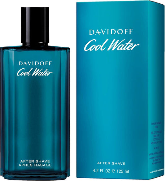 Davidoff Cool Water Aftershave 125ml Spray Mens Fragrance