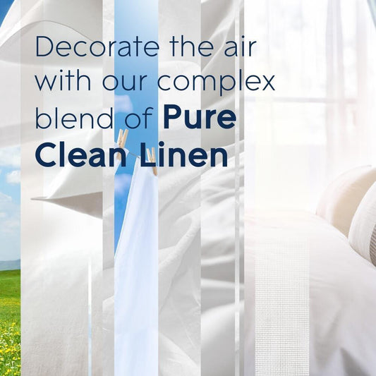 Glade Automatic Spray Refills Room Home Air Freshener Pure Clean Linen 269ml