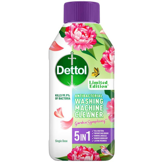 Dettol Washing Machine Cleaner Liquid Garden Symphony 250ml