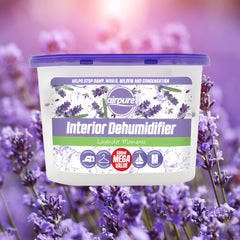 Airpure Interior Dehumidifier Damp Moisture Mould Remover Lavender Moments 500ml