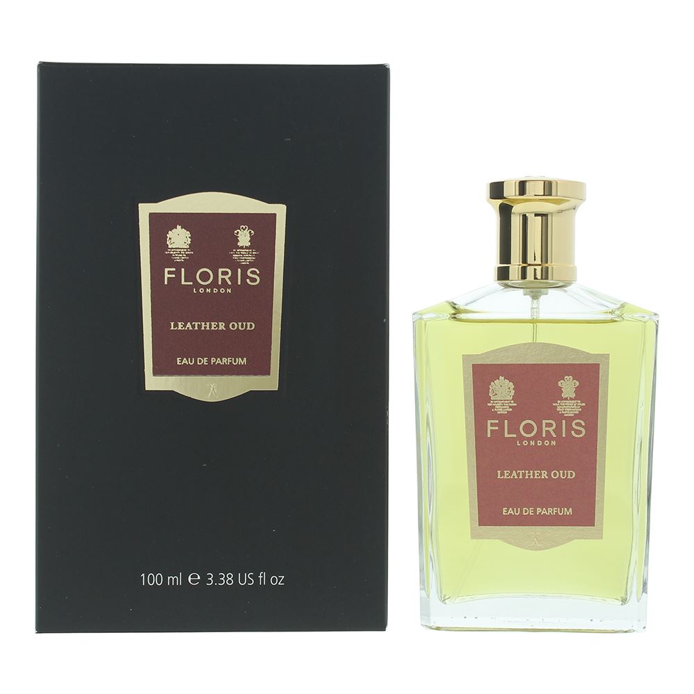 Floris Leather Oud Eau de Parfum 100ml Unisex Fragrance Spray