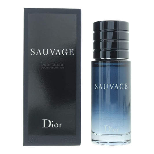Dior Sauvage Refillable Eau de Toilette 30ml Mens Fragrance Spray