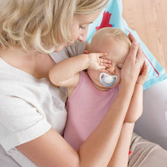 Nuk Genius Newborn Baby Dummies Soft & Flexible Silicone Blue Soothers 2Pk 0-6 M