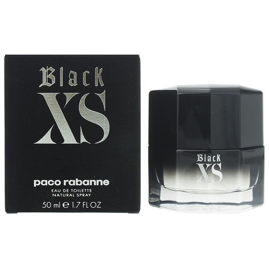 Paco Rabanne Black Xs Eau de Toilette 50ml Mens Fragrance Spray