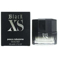 Paco Rabanne Black Xs Eau de Toilette 50ml Mens Fragrance Spray