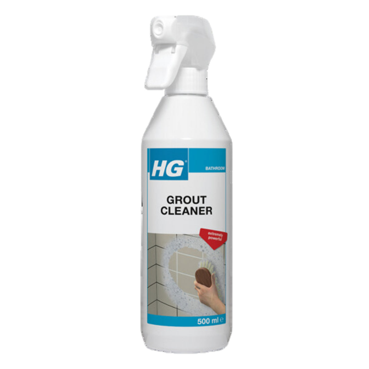 Hg Grout Deep Cleaning Action Formula Restore Tile Bathroom Kitchen Spray 500ml