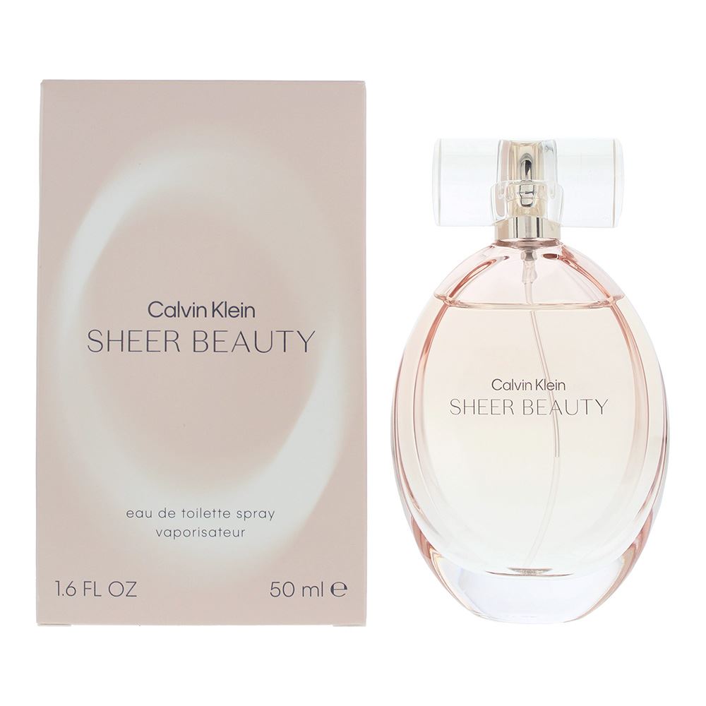 Calvin Klein Sheer Beauty Eau de Toilette 50ml Womens Fragrance Spray