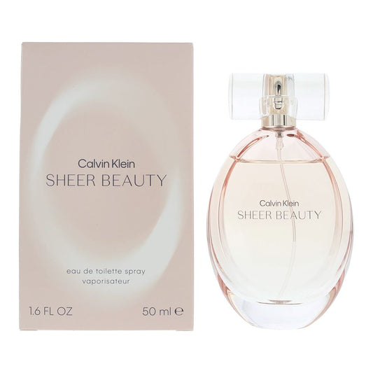 Calvin Klein Sheer Beauty Eau de Toilette 50ml Womens Fragrance Spray