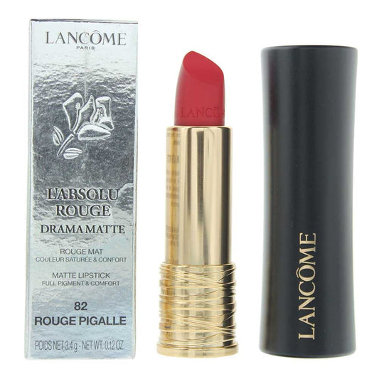 Lancome L'Absolu Rouge Drama Matte 82 Rouge Pigalle Lipstick 3.4g